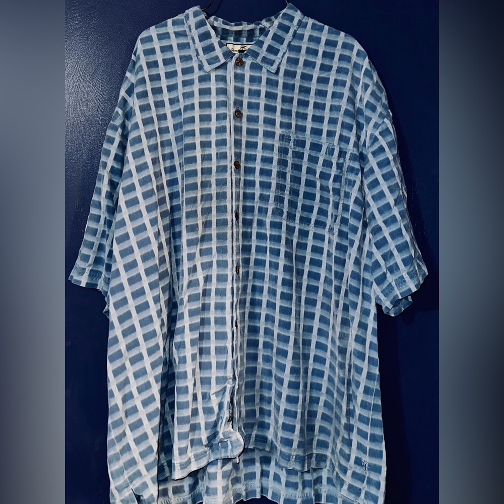 Tommy Bahama 100% Silk Casual Shirt XXL